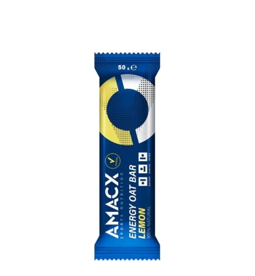 Amacx Energy Oat Bar 50g Lemon