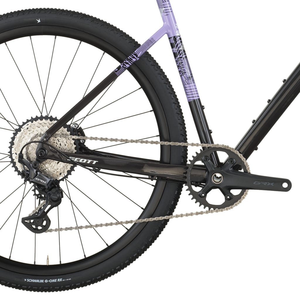 Dviratis SCOTT Speedster Gravel 10 carbon black/tulip purple - Image 2