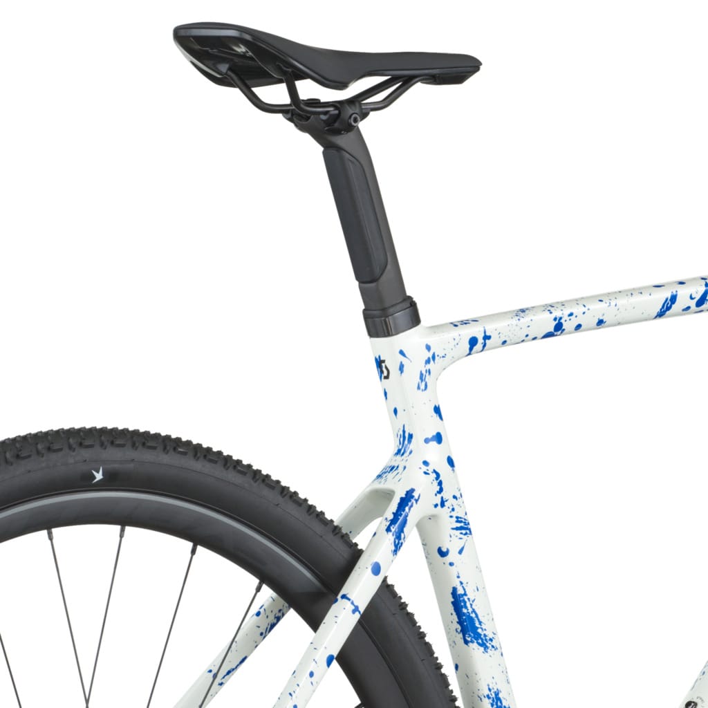 Dviratis SCOTT Addict Gravel 30 white/splatter blue - Image 7