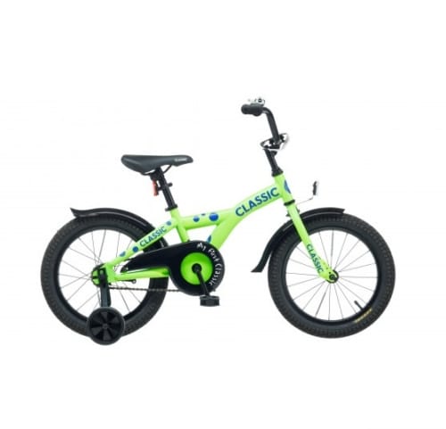 Dviratis CLASSIC 16 green